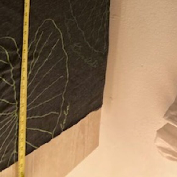 Kala Kanu O Ka Aina(Plants of the Land)Kalo Hawaii Maxi Dress Sleeveless Gray XL - Picture 14 of 16